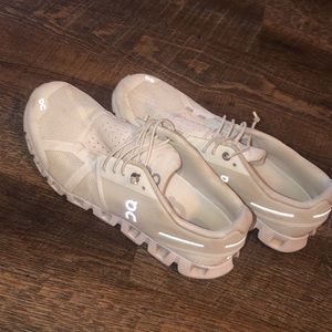 White On Cloud Tennis Shoes